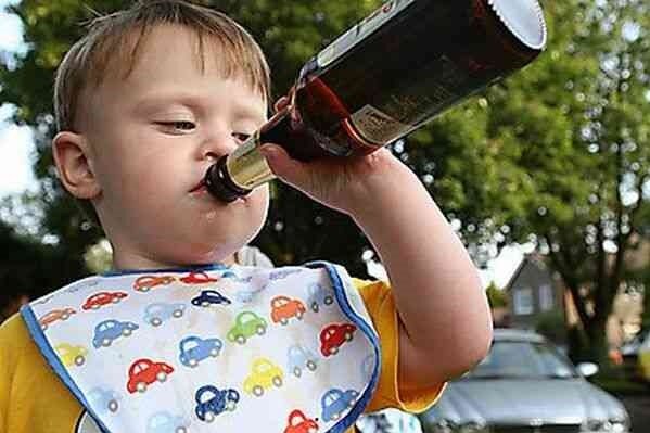 Что толкает ребенка к алкоголю